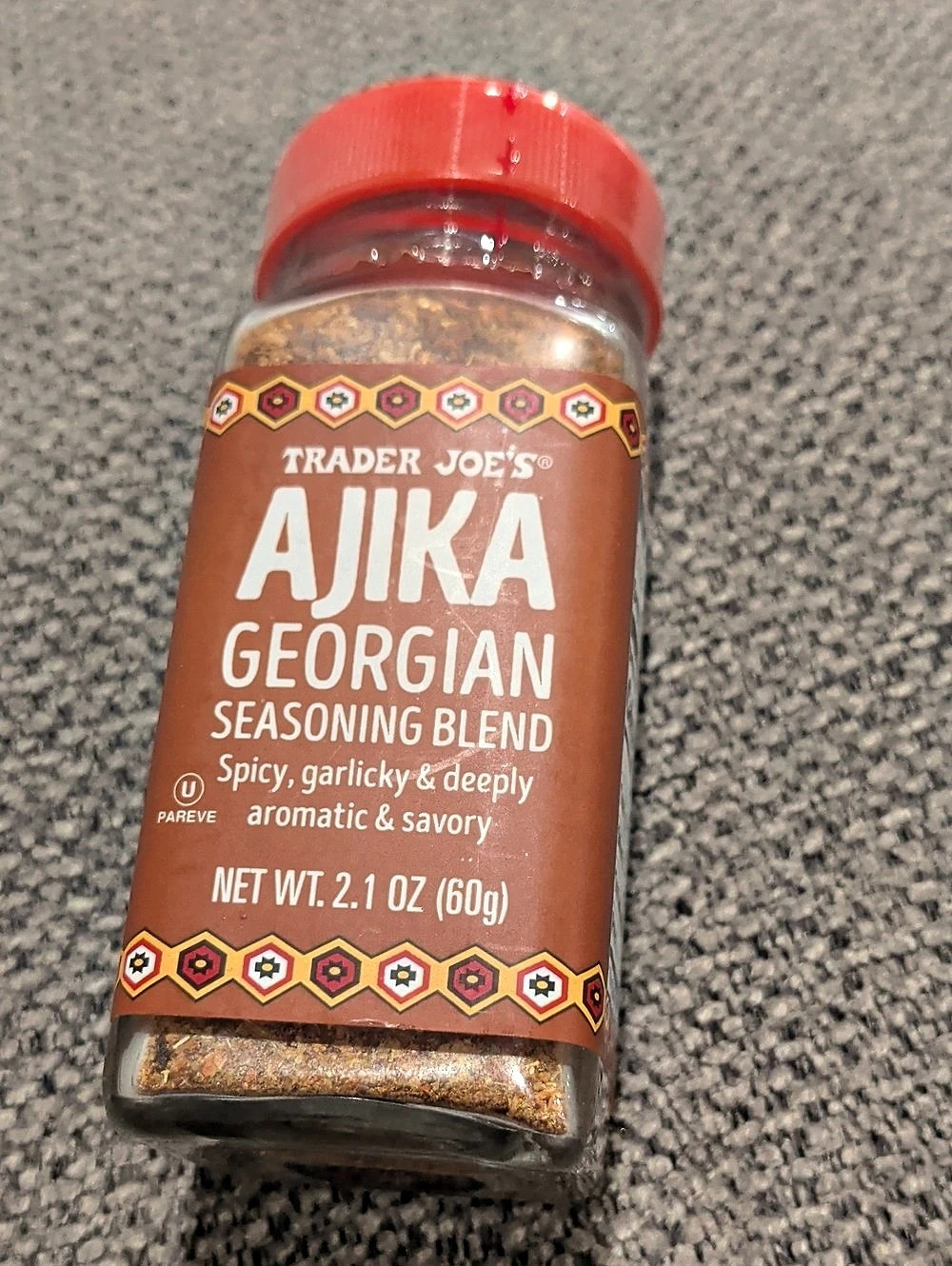 Trader Joe's Ajika Georgian Seasoning Blend 2.1 Oz Sealed New